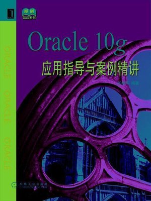 cover image of Oracle 10g应用指导与案例精讲